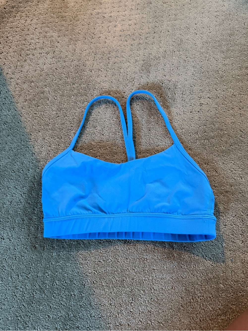 lululemon athletica Bright Blue Thin-Strap Swim Bralette